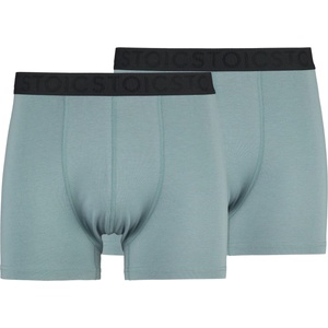 Stoic Мъжко синтетично термобельо Stoic TrosaSt. Boxer 2-Pack Boxer shorts - Slate Blue - размер XL (014-2412-0414)