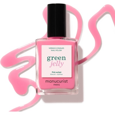 Manucurist Green Jelly schnoucí lak na nehty - Pink Sorbet (15 ml)