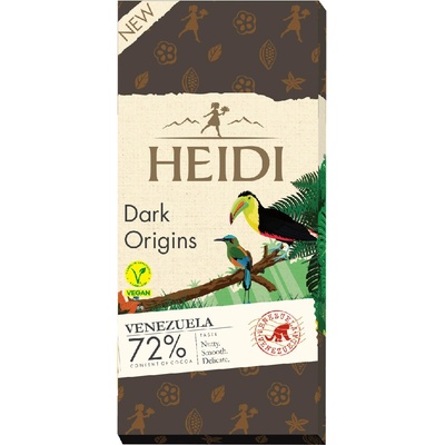 Heidi Origins Venezuela hořká 72% 50 g