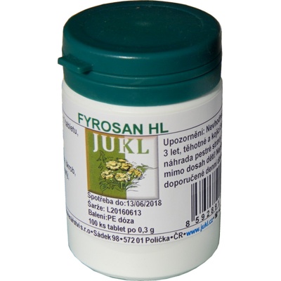 Jukl FYROSAN H 100 tabliet