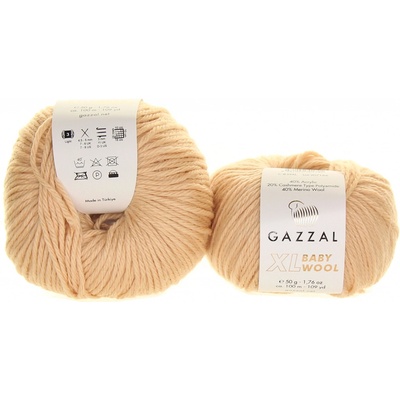 Gazzal Baby Wool XL 839 tělová