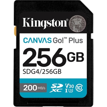 Kingston SDXC Canvas Go Plus 256GB SDG4/256GB