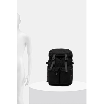 Tommy Hilfiger Раница Tommy Hilfiger в черно голям размер с изчистен дизайн AM0AM14038 (AM0AM14038)