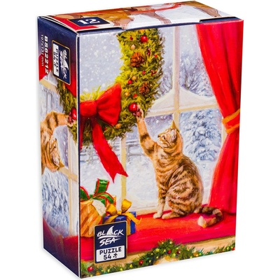 Black Sea Мини пъзел Black Sea от 54 части - Коледа, Ден 12 (BS62212)