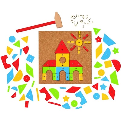 Goki Мозайка с чук и пирончета Goki (58578)