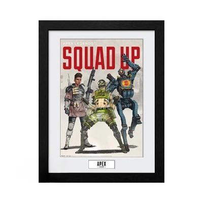 GBEye APEX LEGENDS - Framed print "Squad Up" (30x40) (PFC3643)