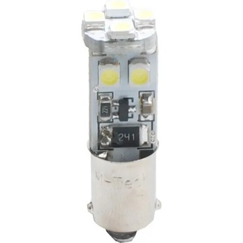m-tech LED Ba9s 8xSMD3528 CANBUS White крушка (L315W)
