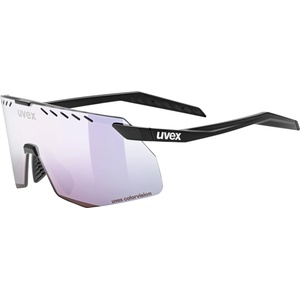 uvex Очила за колоездене Uvex Pace Stage Small CV Cat. 3 (VLT 14%) Cycling glasses - Black Matt / Pink Mirror - размер One Size (205-6263-0111)
