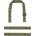 Premier PR 191 / Презрамки за престилка Swap and Pop - маслинено зелени Универсални (39019155099)