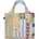 LOQI Чанта тип торба LOQI Frank Lloyd Wright Old Fashion Windows от рециклиран материал (FL.OW)
