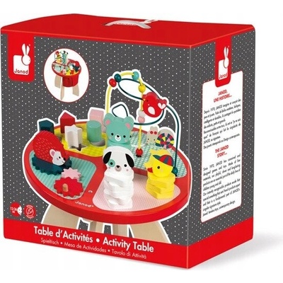 Janod J08018 hrací stolík s aktivitami Baby Forest