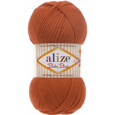 Alize příze Baby Best 408 rezavá