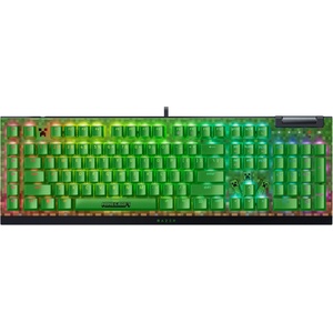 Razer BlackWidow V4 X Green RGB Minecraft Ed (RZ03-04704100-R3M1) Клавиатури