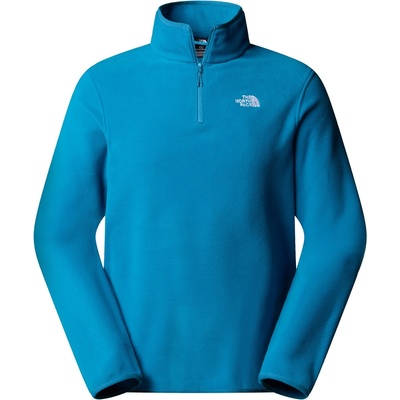 The North Face 100 Glacier Quarter Zip Fleece Mens - Dusk Blue