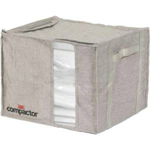 Compactor - Вакуумна кутия за съхранение с калъф, 125 л, сива RAN10118 (RAN10118)