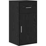 vidaXL Служебен шкаф с чекмедже Черния дъб 38 x 34 x 75 см (869547)