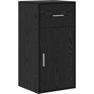 vidaXL Служебен шкаф с чекмедже Черния дъб 38 x 34 x 75 см (869547)