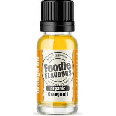 Foodie Flavours Prírodná koncentrovaná vôňa pomarančového oleja 15 ml