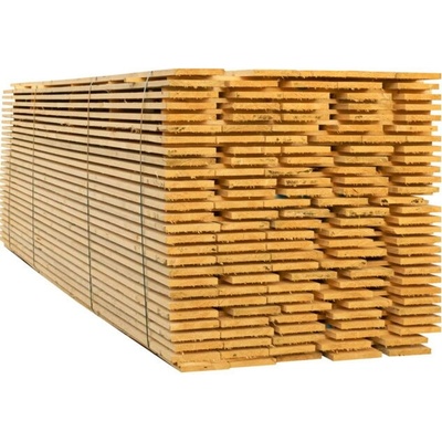 Prkno netříděné impregnované – 24 × 4000 mm