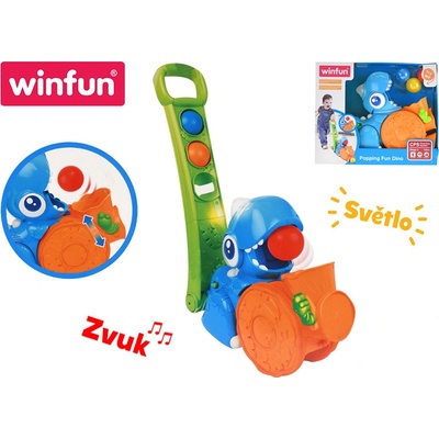 Mikro trading Dinosaurus s rukojetí 31 cm