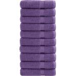 vidaXL Премиум кърпи за баня SOLUND 10 бр лилави 70x140 см 600 gsm (137358)
