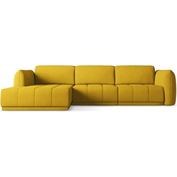 makamii Жълт ъглов диван (ляв ъгъл) Hoku - Makamii (HOKU_LC_2_P1_C19)