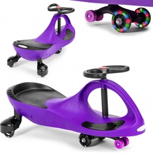 Ecotoys Gravitačné Odrážedlo Detské Koleso Led Fialové
