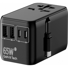 CROSSIO ChargeMe Adapter PLUS PD65W 2A+3C GaN III