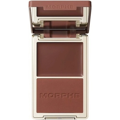 Morphe Make-up-obliceje Blush-BronzerCheek Thrills Bronze & Tone Duo Fiji Beach 10,8 g