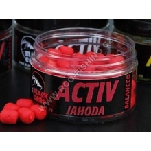 Black Carp Boilies Balanced Activ 90g 14mm Jahoda