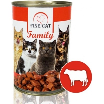 Fine Cat Family hovězí 415 g – Hledejceny.cz