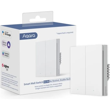Image 1 of Aqara Wall Switch H1 (No Neutral) WS-EUK02