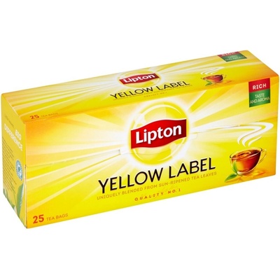 Lipton Yellow Label černý čaj 25 x 2 g
