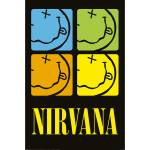 NNM Плакат NIRVANA - Happy Face SQUARES - PP35032