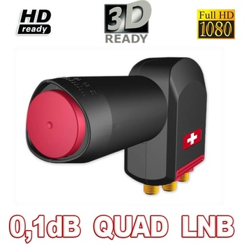 Opticum Red Rocket Quad LNB 0,1 dB