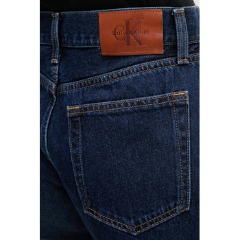 Calvin Klein Jeans къс панталон дамски деним (LV047F768G)