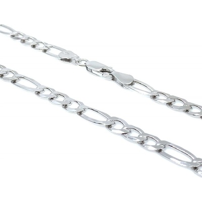 Jan Kos jewellery Stříbrný řetízek typu figaro 12119030