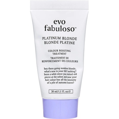EVO Fabuloso Platinum Blonde Colour Treatment 30 ml
