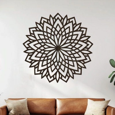 dřevo života Mandala DOBRÉ NÁLADY Rozměry (cm): 80x80, Zvolte barvu dekoru: Wenge