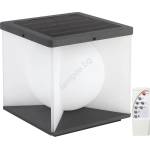 V-TAC Led соларен стенен фенер 3w, 3, 7v, ip65, 3000k (vt1717)