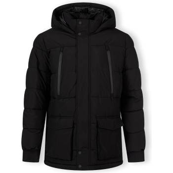 Minoti Анорак Minoti Men long parka with fleece lining black - Black