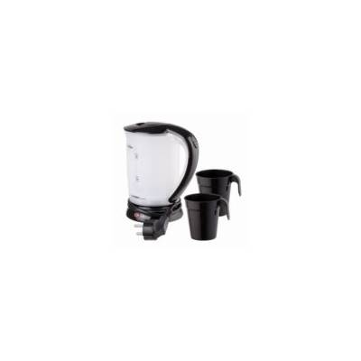 Туристическа кана First Austria FA-5425-2, 600W, 500 ml, 2 чаши - Черен (FA-5425)
