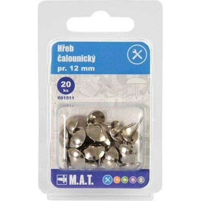 M.A.T. GROUP hřebík čalounický pr.12mm Ni (20ks)