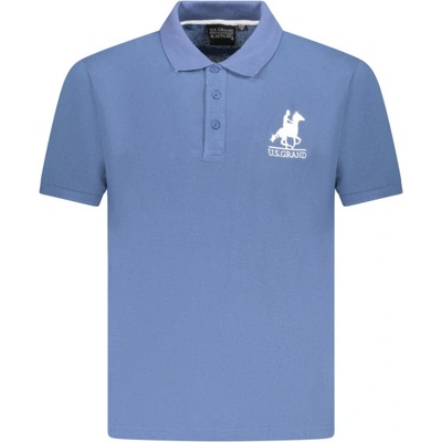 U. s. grand polo Мъжка тениска с къс ръкав us grand polo, Размер l, Цвят Син (au02662_bl2jeans)