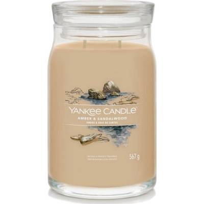 Yankee Candle Amber & Sandalwood signature 567 g