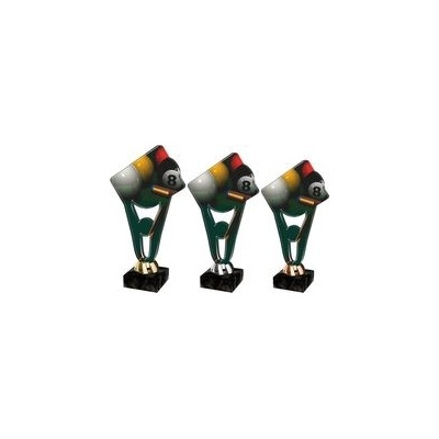 Poháry Bauer Plaketa PLA00013 Billiard