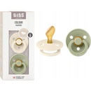 Bibs Colour anatomické cumlíky kaučuk 2ks Ivory Sage