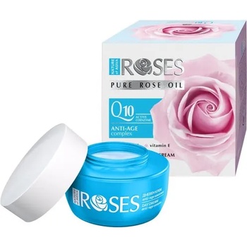 Agiva Nature of Agiva Roses Q10 Anti-age Day Cream - Крем за лице с Q10 от серията "Roses" 50мл