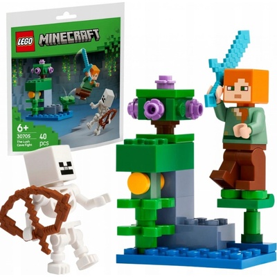 LEGO® 30705 MINECRAFT® Bitva v zarostlé jeskyni