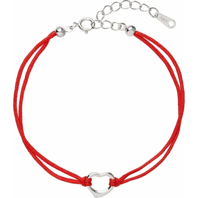 Pavona Červený kabala náramek Srdíčko 13006.3